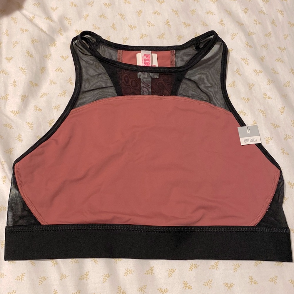 VS Pink Ultimate Mesh Sports Bra, M